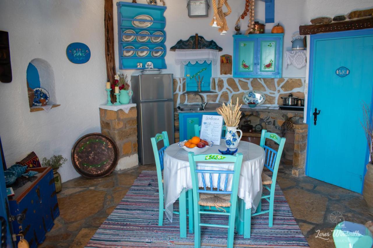 Leros Windmills Apartment Panteli Exterior photo