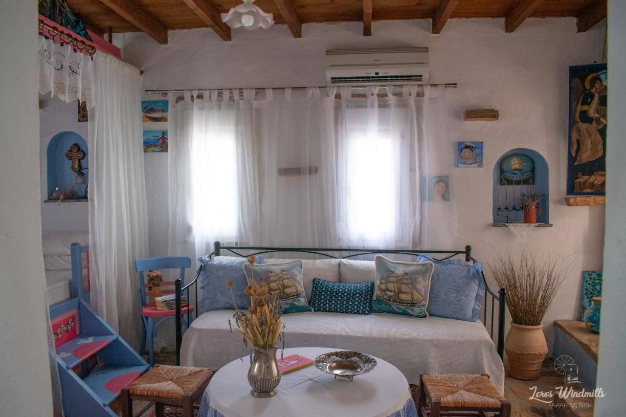 Leros Windmills Apartment Panteli Exterior photo