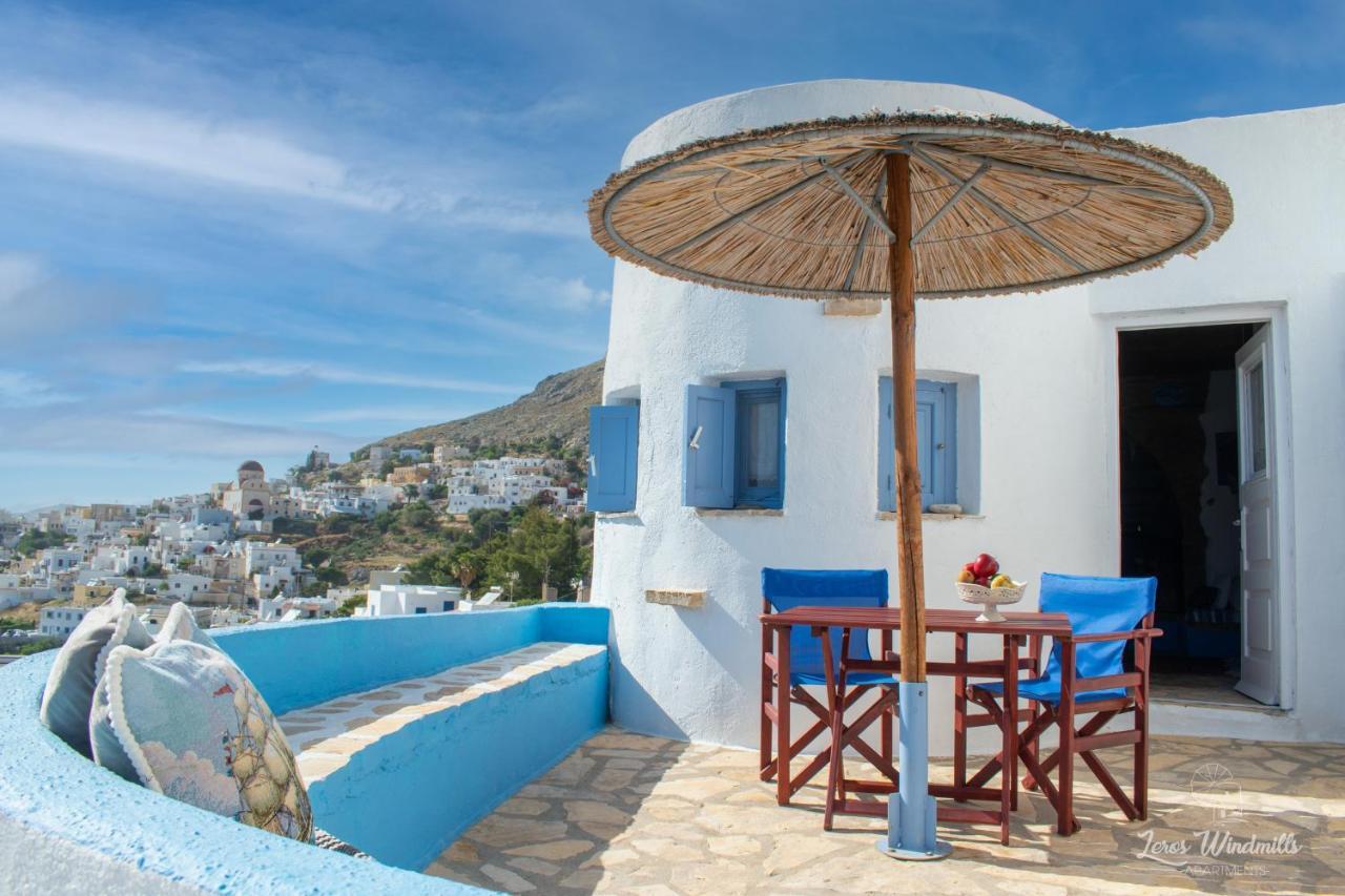 Leros Windmills Apartment Panteli Exterior photo
