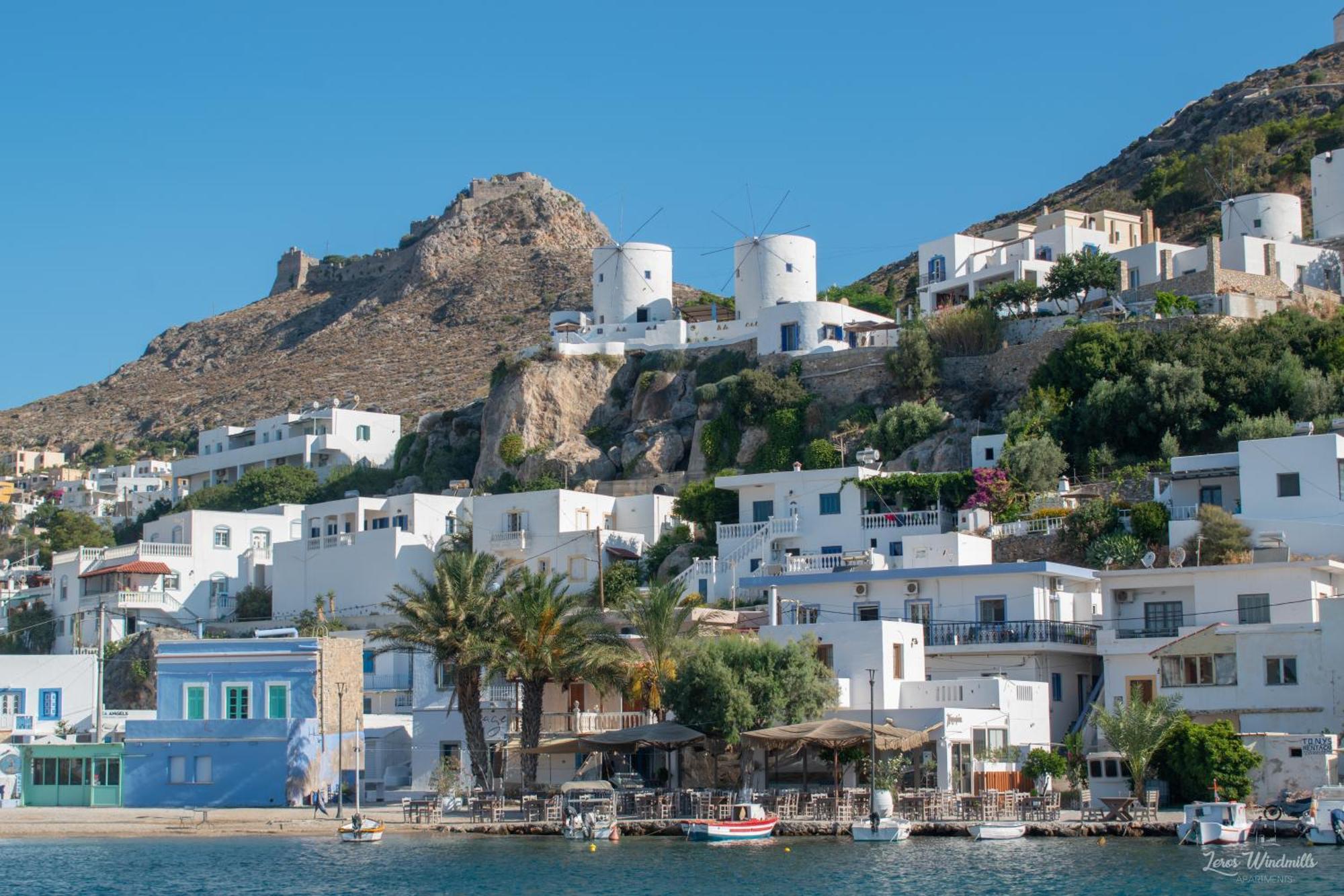 Leros Windmills Apartment Panteli Exterior photo