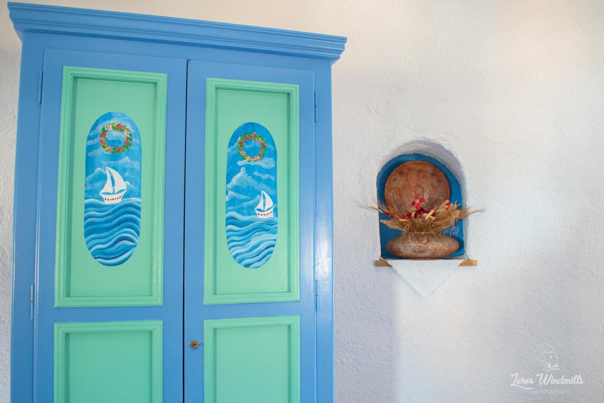 Leros Windmills Apartment Panteli Exterior photo